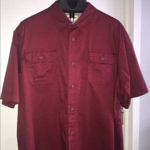 Wrangler Authentics Men's Short Sleeve Classic Woven Shirt